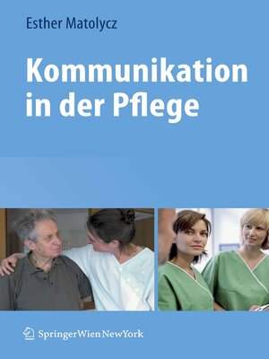 cover image of Kommunikation in der Pflege